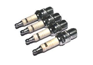 RHS (82211 4) 14mm Champion Spark Plug with 0.460" Reach, 5/8" Hex and Cut Back Round Automotive