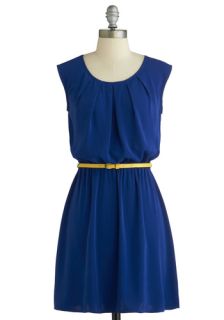 Colored in Cobalt Dress  Mod Retro Vintage Dresses