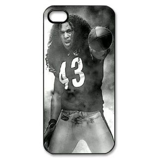 Troy Polamalu idol image on iphone 5 hard cover Cell Phones & Accessories