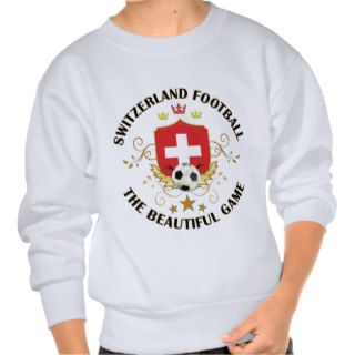Switzerland Swiss Football Soccer Futbol Sweatshirts