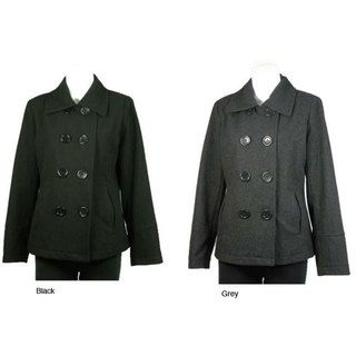 New Women Designs Women's Wool Blend Peacoat Coats