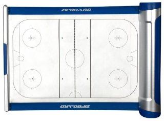 Portable Retractable Hockey Whiteboard  Coaches Marker Boards  Sports & Outdoors