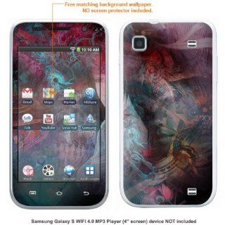 Protective Decal Skin Sticke for Samsung Galaxy S WIFI Player 4.0 Media player case cover GLXYsPLYER_4 465 Cell Phones & Accessories