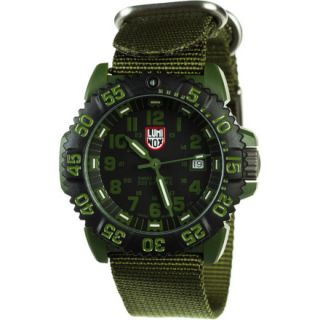 Luminox Olive Drab Military 3040 Series Watch   Retired