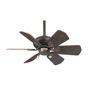 Casablanca Wailea 31 in Brushed Cocoa Outdoor Downrod Mount Ceiling Fan