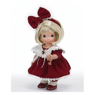 Precious Moments Dolls 4358 YOU ARE THE KEY TO MY HEART, Blonde Toys & Games