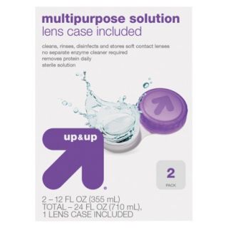 Up & Up UP MULTISOL  2PK 12FLOZ PURPOSE(24)