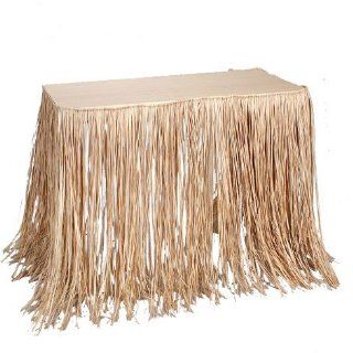 Natural Raffia Table Skirt (1 per package) Toys & Games