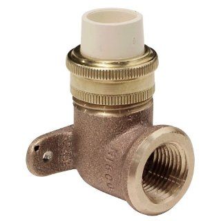NIBCO 4707 3 5 6 Series CPVC Pipe Fitting, 90 Degree Elbow, Slip x NPT Female Industrial Pipe Fittings