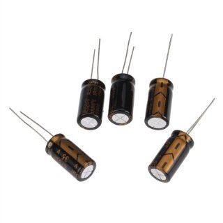 5pcs 35V 470uF Electrolytic Capacitor 10 x 20mm   Worldwide Cell Phones & Accessories