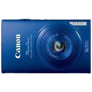 Canon PowerShot ELPH 320HS 16.1MP Blue Digital Camera Canon Point & Shoot Cameras