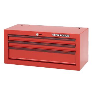 Task Force 20.187 in x 14.625 in 3 Drawer Friction Steel Tool Chest (Red)