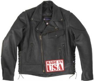Legendary Men's Black Hills Leather Motorcycle Jacket at  Mens Clothing store Leather Outerwear Jackets