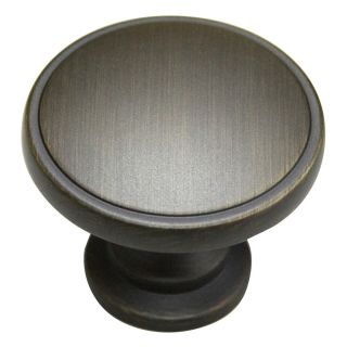 Style Selections 1 3/4 in Oil Rubbed Bronze Round Cabinet Knob