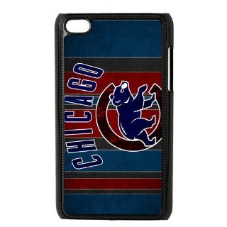 Custom Chicago Cubs Back Cover Case for iPod Touch 4th Generation SS 462 Cell Phones & Accessories