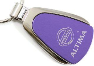 Nissan Altima Purple Teardrop Key Fob Authentic Logo Key Chain Key Ring Keychain Lanyard Automotive