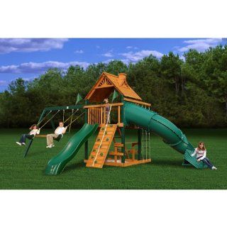 Gorilla Playsets Blue Ridge Mountaineer Playground System Toys & Games