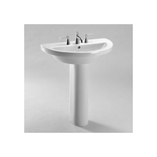 GSI Collection City Modern Curved Pedestal Sink   GSI MCITY3012