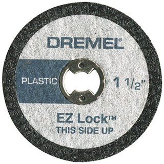 Dremel EZ476 1 1/2 Inch EZ Lock Rotary Tool Cut Off Wheels For Plastic   5 pack   Power Rotary Tool Cutting Wheels  