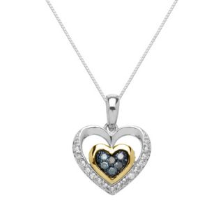 online only 1 7 ct t w enhanced green and white diamond heart pendant