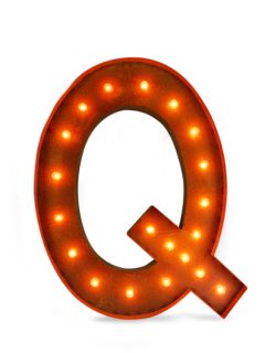 36" Q Vintage Marquee Light by Vintage Marquee Lights