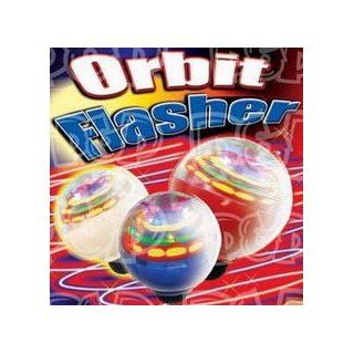 1 Dozen Orbit Flasher LED Spinning Top Toys & Games