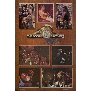 Doobie Brothers Live Pics Original 1977 23x35 Poster   Prints