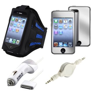 Armband/ Screen Protector Charger/ Cable for Apple iPod Touch 3rd Gen Eforcity Cases