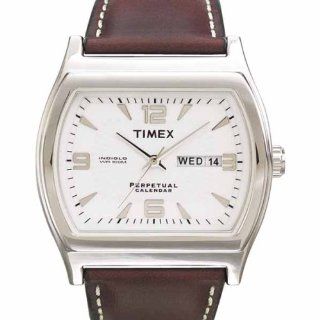Timex Men's T2D481 Perpetual Calendar Silver Tone Watch at  Men's Watch store.