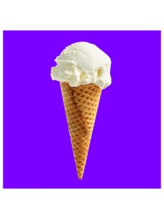 Ice Cream Cone III Poster Print by Art Addiction