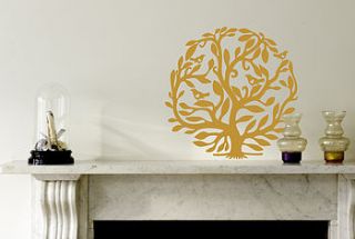 the tree of life wall sticker by frank & fearless