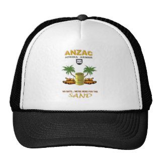 ANZAC AFRICA ARMY TRUCKER HAT