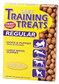 Obey Regular Dog Training Treats 26 oz  Pet Snack Treats 