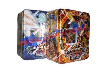 YuGiOh 5D's 2009 Collector's Tins 1st Wave Ancient Fairy Dragon and Power Tool Dragon ( Set of 2 Tins ) Toys & Games