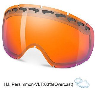 OAKLEY CROWBAR SNOWBOARD GOGGLES REPLACEMENT LENS H.I PERSIMMON  Ski Goggles  Sports & Outdoors