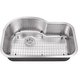 Superior Sinks 18 Gauge Single Basin Undermount Stainless Steel Kitchen Sink
