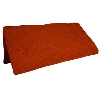 Intrepid International Fleece Extra Thick Western Saddle Pad, Red  Horse Saddle Pads  Sports & Outdoors