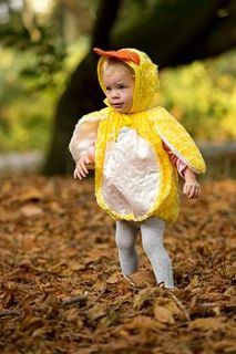 handmade duck infant fancy dress outfit by cauliflower charlie