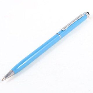 Double Use Capacitive Touch Screen Stylus Pen Dark Blue Ink Ballpoint Cell Phones & Accessories