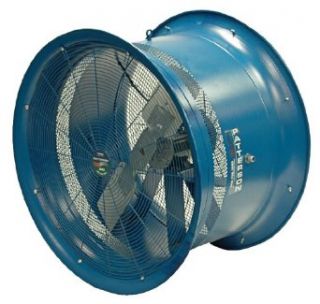 Patterson Fan H14A CS High Velocity Fan, Single Phase, 3 Blades, 14" Diameter, 115 Volts, 60ft Air Throw Distance Replacement Household Furnace Fans