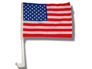 Wholesale Lot 480 pc Case USA Small Promotional Car Flag American Flags 13.5"  Outdoor Flags  Patio, Lawn & Garden
