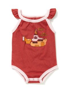 Yellow Submarine Ruffle Onesie by Rowdy Sprouts