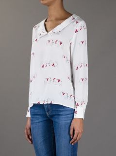 Tucker 'elephants On Parade' Blouse