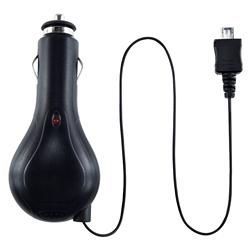 Retractable USB Data Cable/ Car Charger for Samsung M920 Transform Eforcity Cell Phone Chargers