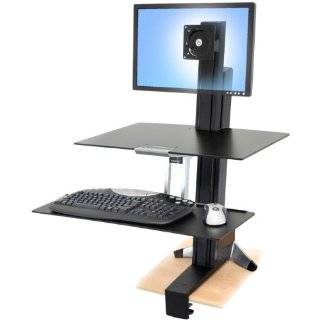 Workfit S Sit Stand Workstation For Single Lcd Monitor, Ld, With Worksurface And Computers & Accessories