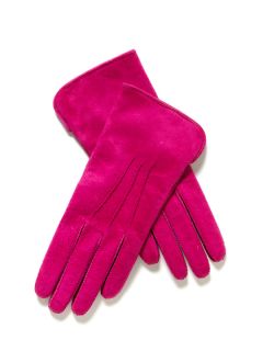 Three Cords Suede Gloves by Portolano