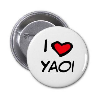 I Heart Yaoi Pinback Button