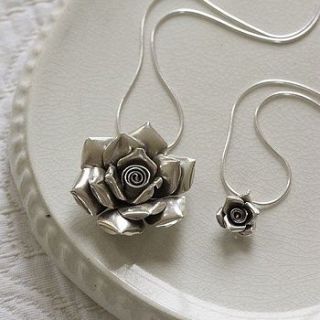 mummy and me rose necklace set by lily belle