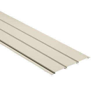 Durabuilt Cream Triple Solid Soffit (Common 12 in x 12 ft; Actual 12 in x 12 ft)