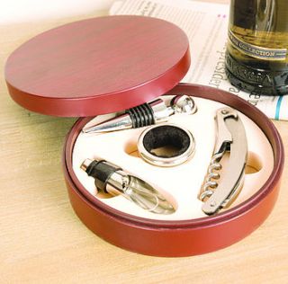 wine accessories gift set by dibor
